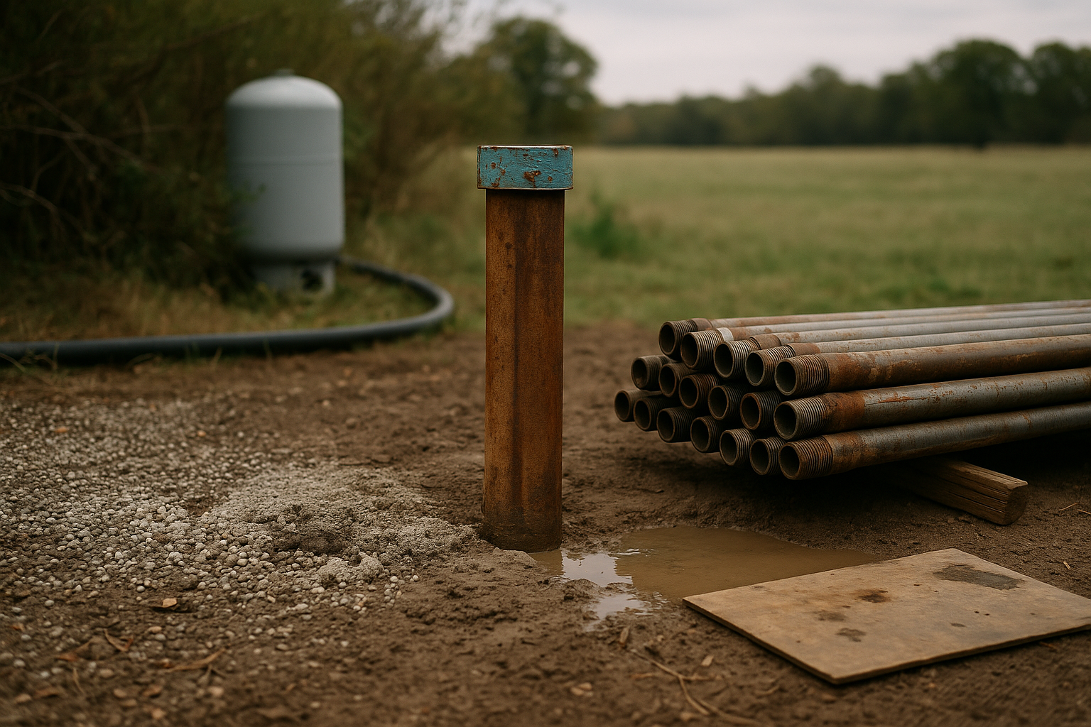 Professional Well Drilling for Household, Agricultural, and Industrial Water Needs