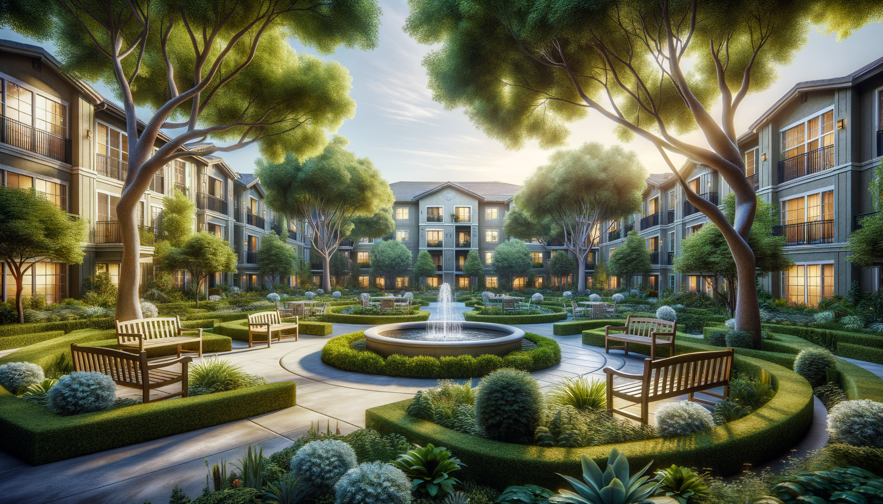 Safe and comfortable senior apartments