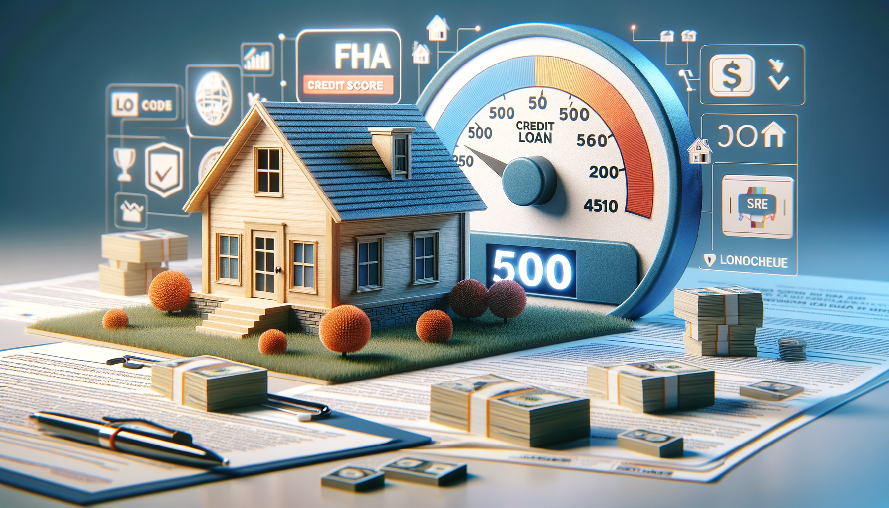 How To Get FHA Loans with a 500 Credit Score: Tips and Insights