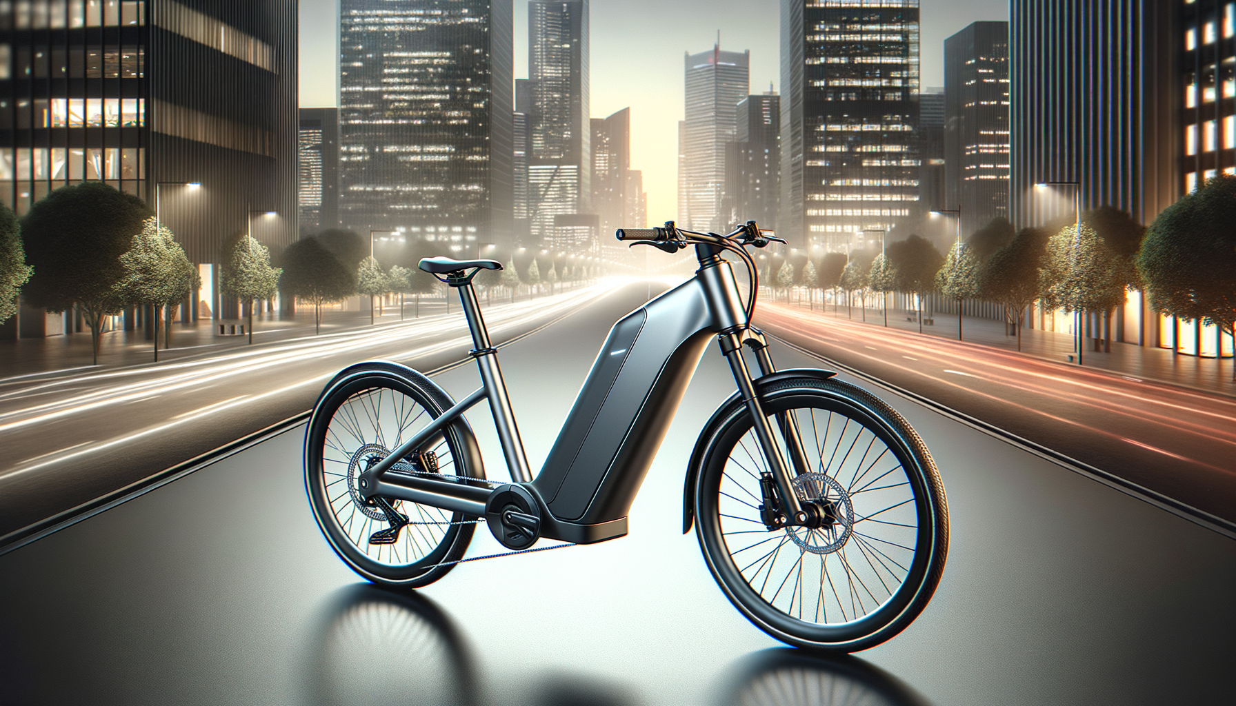 Stylish, Sustainable Urban E-Bike