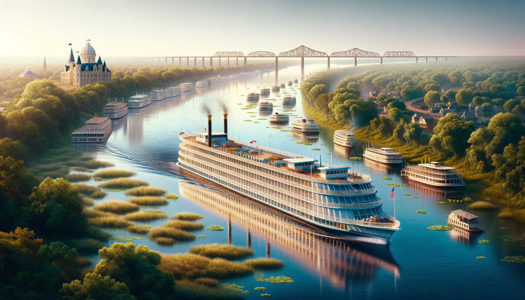 Mississippi River Cruises: 3, 7 & 9-Day All-Inclusive Packages