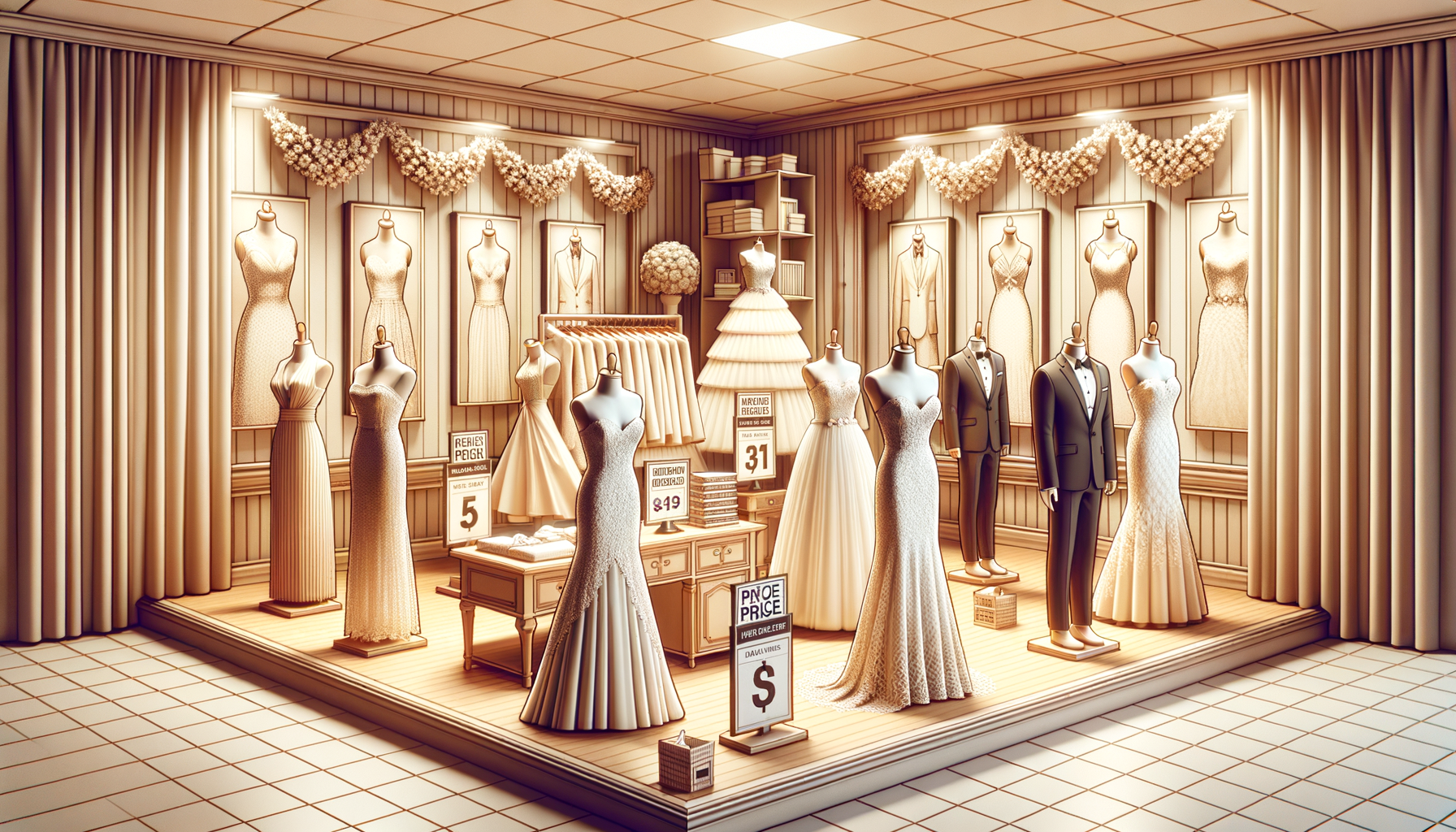 Choosing Wedding Dresses & Outfits Without Overspending