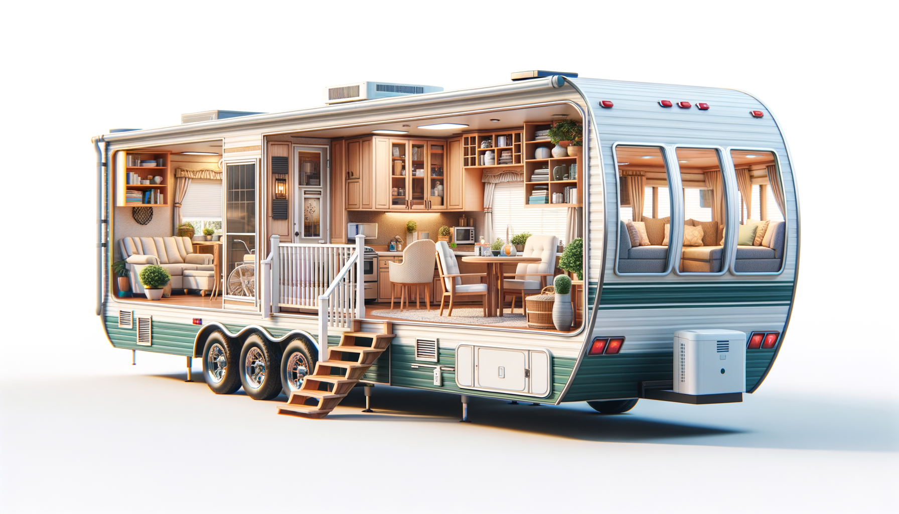 Résidences mobiles pour seniors: Habitations de 1 à 4 chambres